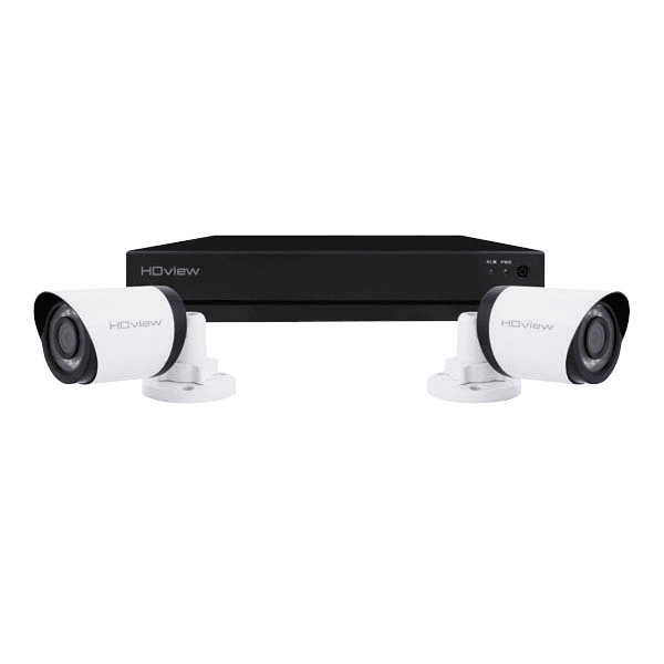 4 Channel Full HD CCTV System 2 Bullet Cameras