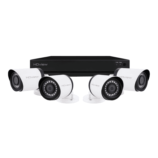 8 Channel Full HD CCTV System 4 Bullet Cameras