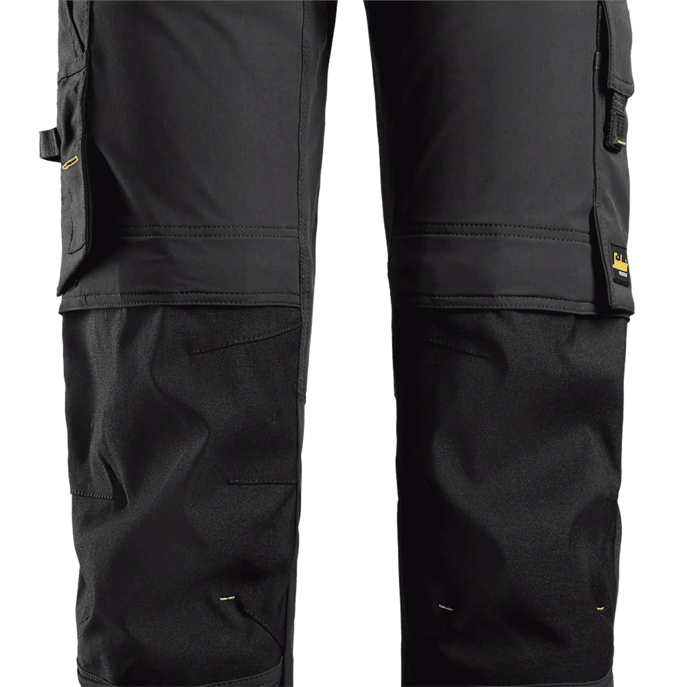 AllroundWork Full Stretch Trousers Holster Pockets Black Black 160