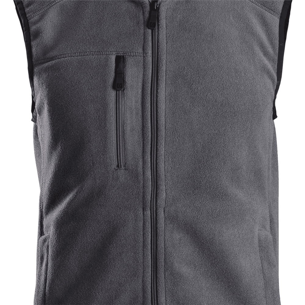 AllroundWork Polartec® Fleece Vest Steel Grey Black