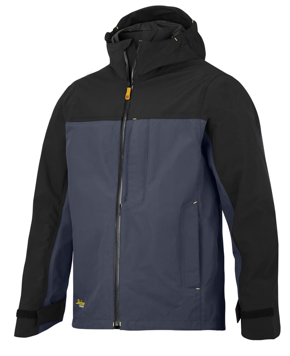 AllroundWork Waterproof Shell Jacket Steel Grey Black