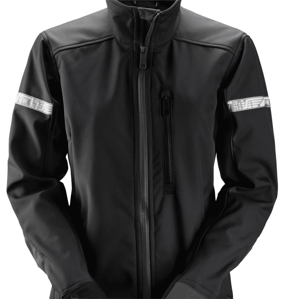 AllroundWork Softshell Jacket Black Black Regular