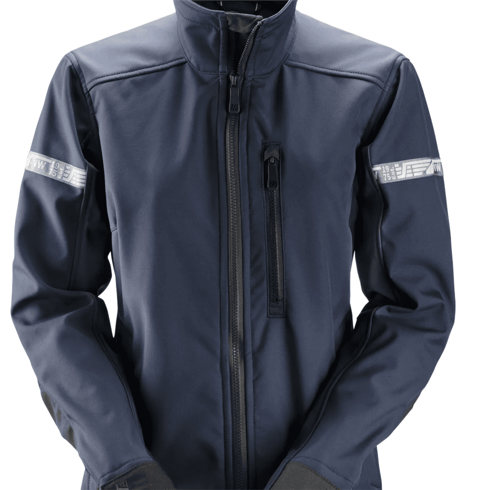 AllroundWork Softshell Jacket Navy Black Regular