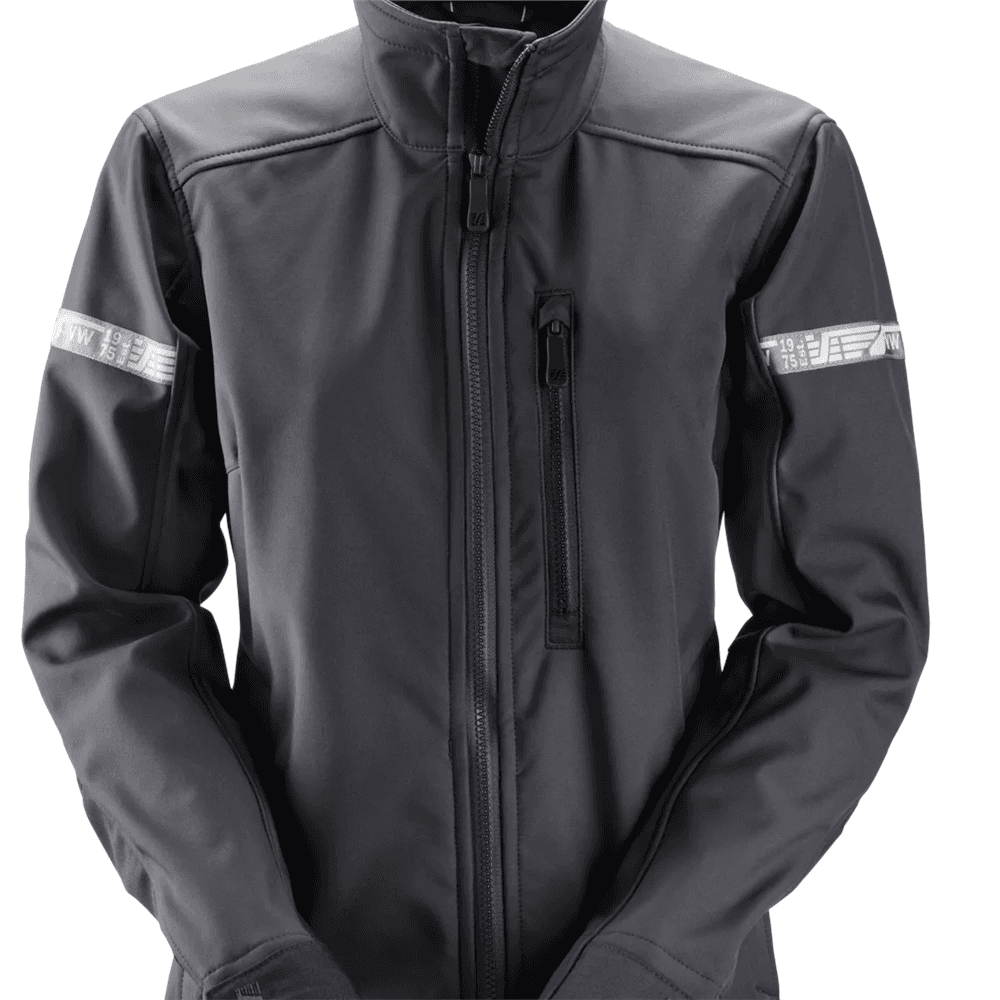 AllroundWork Softshell Jacket Steel Grey Black Regular