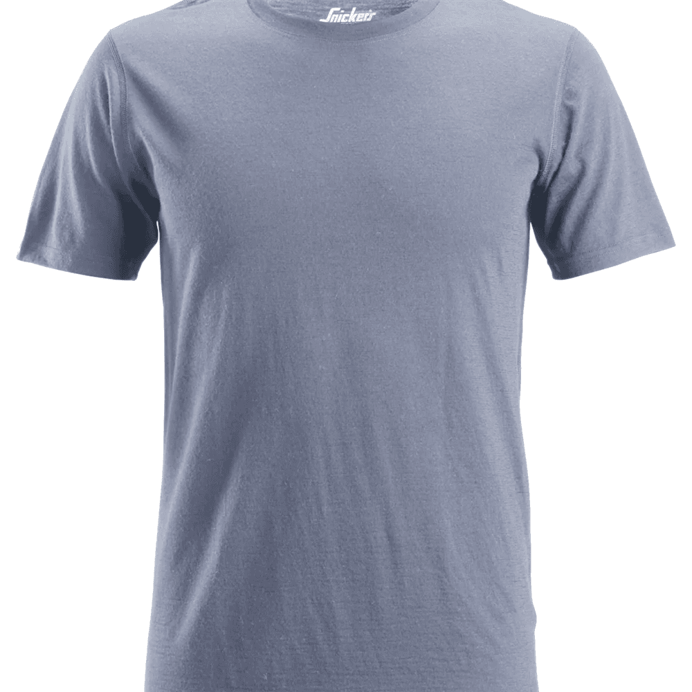 AllroundWork Wool T Shirt Dark Blue Melange