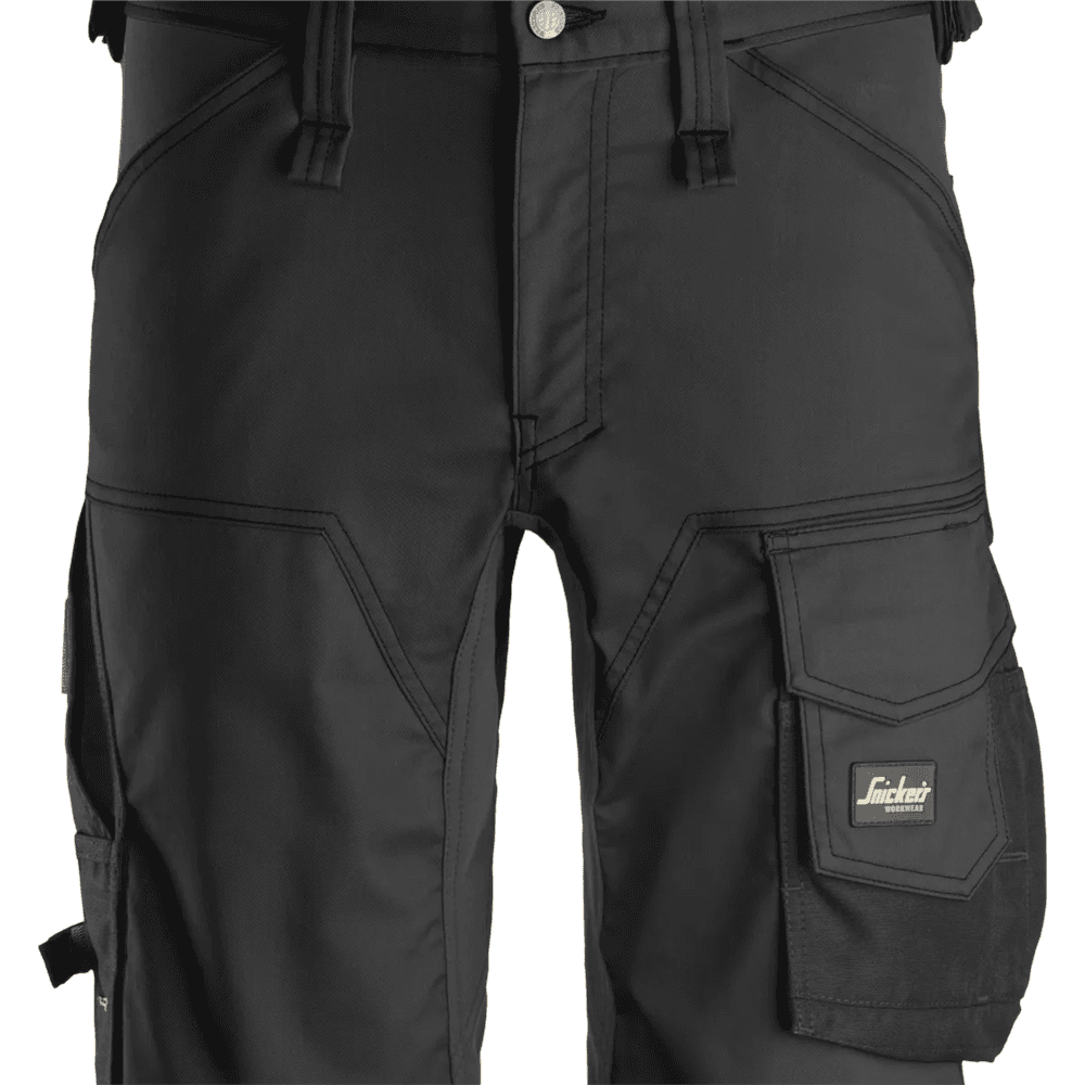 AllroundWork Stretch Shorts Black Black 50