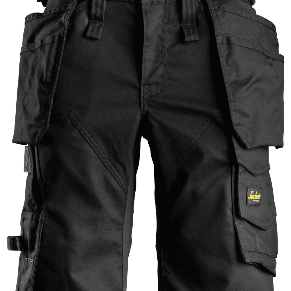 AllroundWork Stretch Shorts Holster Pockets Black Black 54