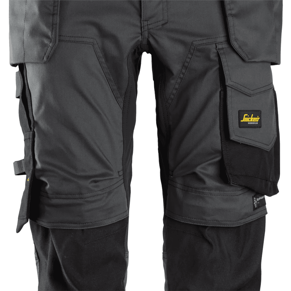 AllroundWork Stretch Pirates Holster Pockets Steel Grey Black 52