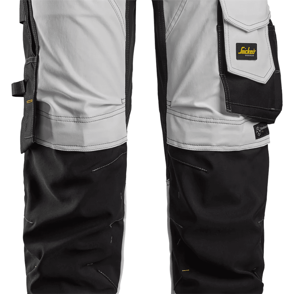 AllroundWork Stretch Trousers White Black 116