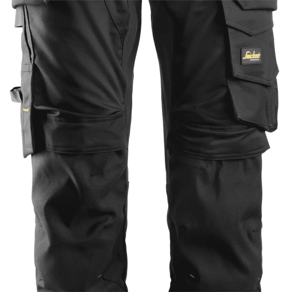 AllroundWork Stretch Trousers Holster Pockets Black Black 62