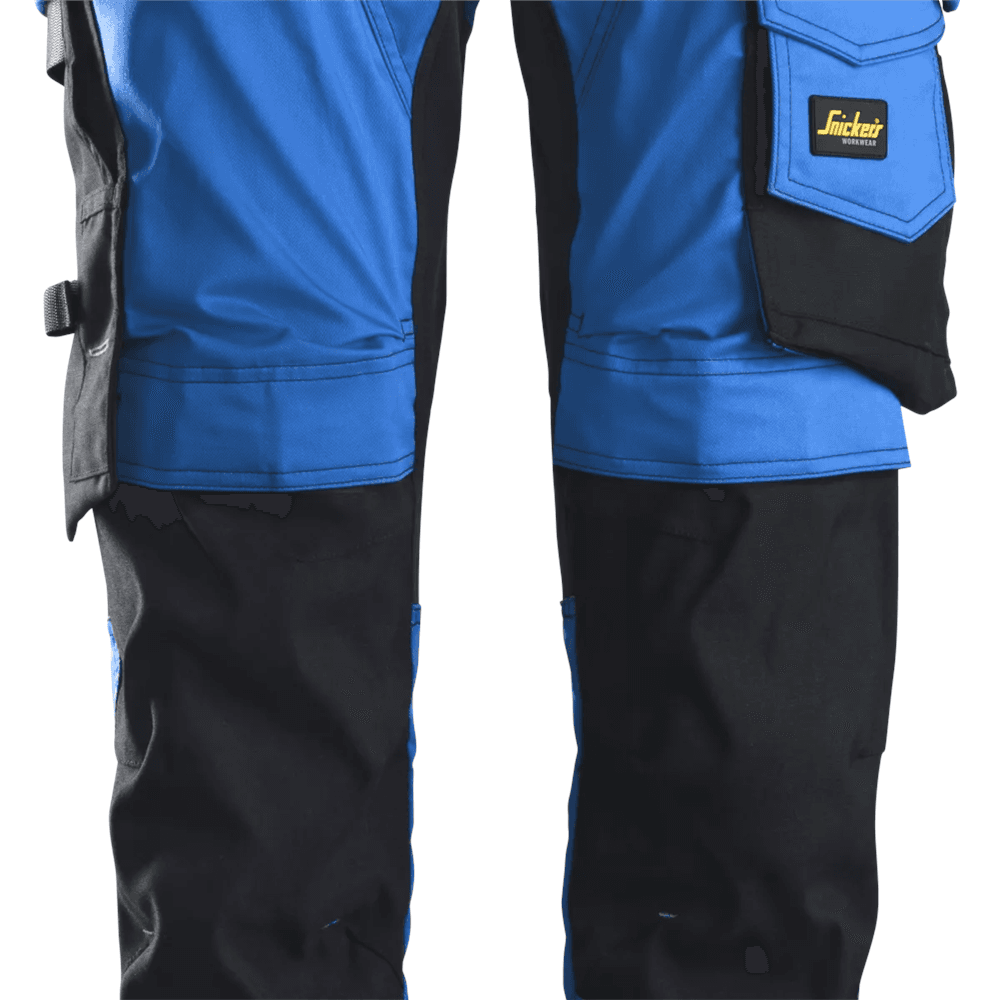 AllroundWork Stretch Trousers Holster Pockets True Blue Black 104