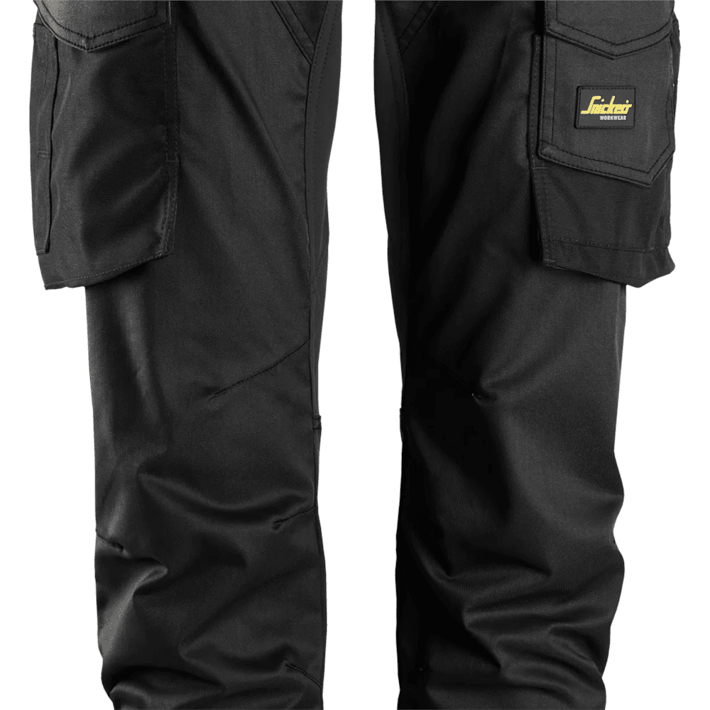AllroundWork Stretch Trousers without Knee Pockets Black Black 252