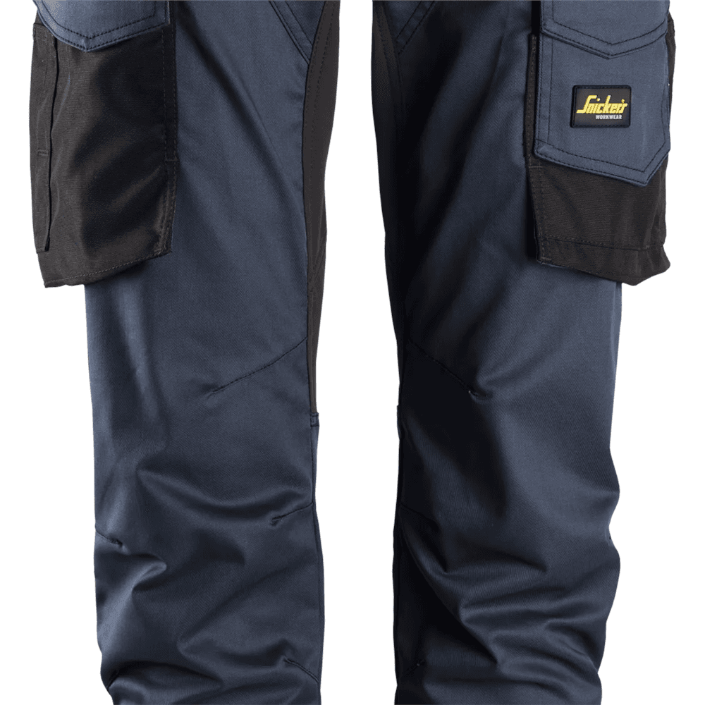 AllroundWork Stretch Trousers without Knee Pockets Navy Black 250