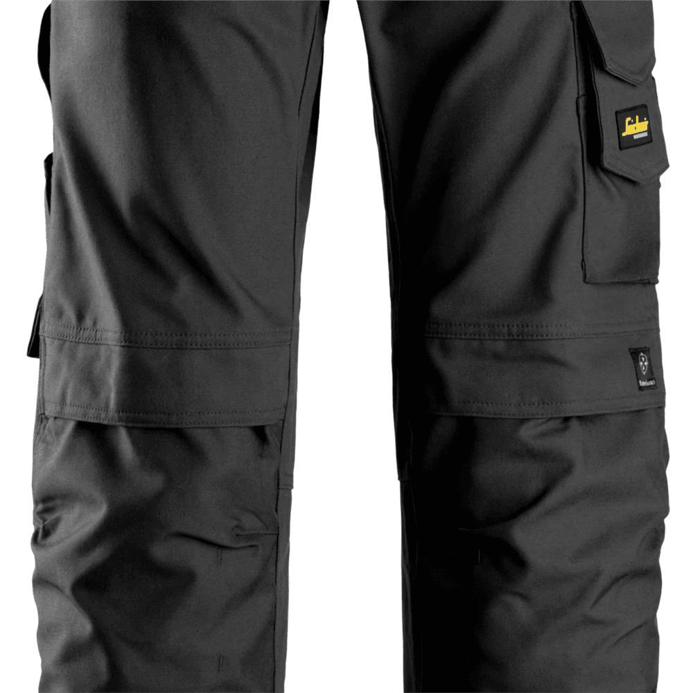 Craftsmen Trousers Canvas+ Black Black Waist 28" Inside leg 32"