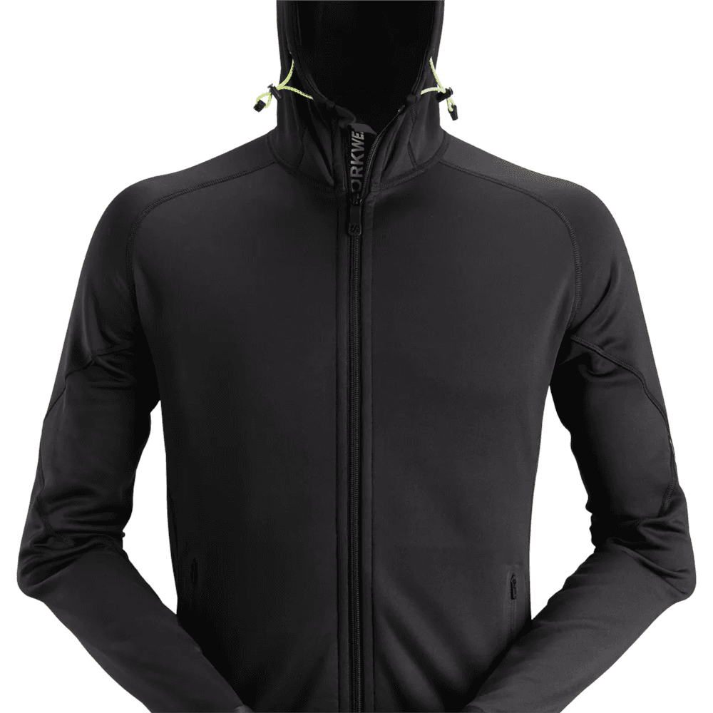 FlexiWork Polartec® Power Stretch® 2.0 Full Zip Fleece Hoodie