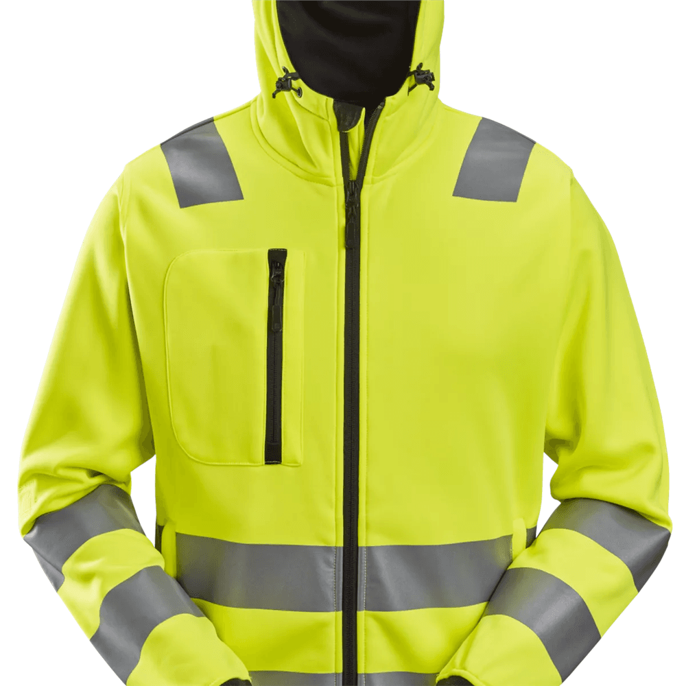High Vis Class 2 3 Full Zip Hoodie High Vis