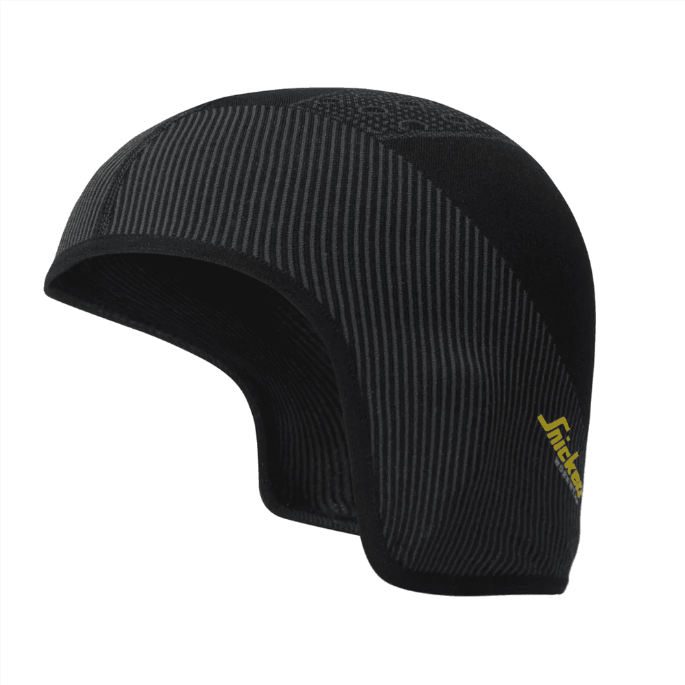 FlexiWork Seamless Helmet Liner Black Grey L XL