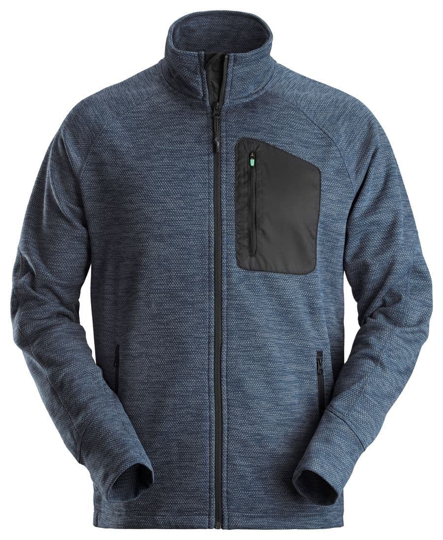 FlexiWork Fleece Jacket Navy Black