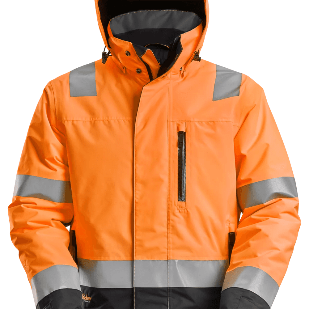 High Vis Class 3 Waterproof 37.5® Insulated Jacket High Vis Orange Black