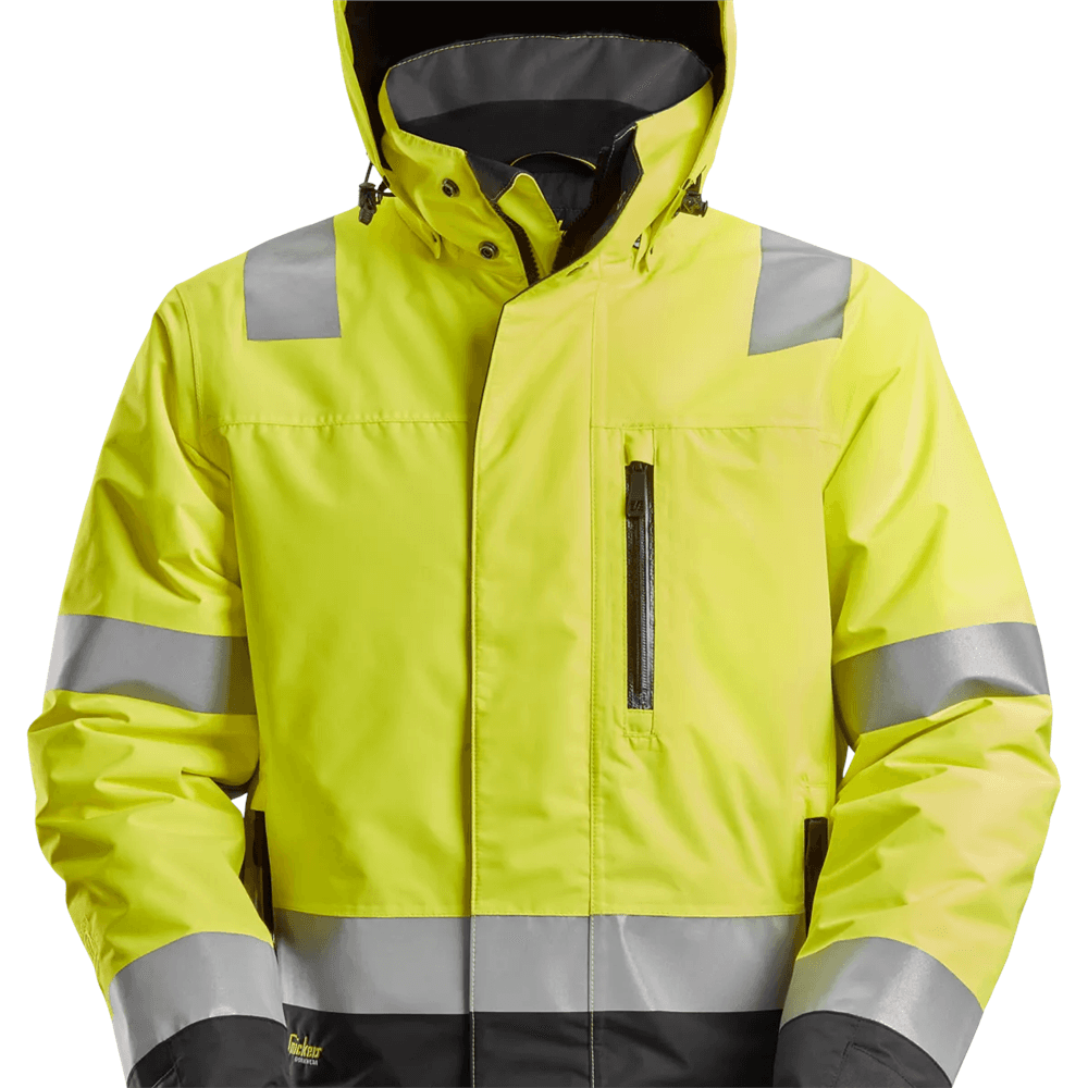 High Vis Class 3 Waterproof 37.5® Insulated Jacket High Vis Yellow Black
