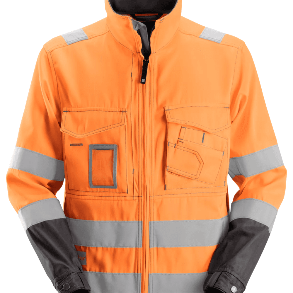 High Vis Jacket Class 3 High Vis Orange Muted Regular