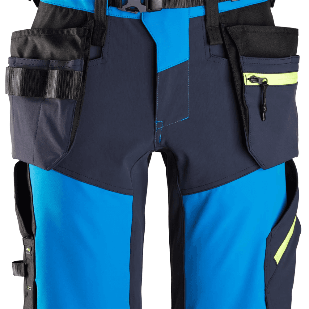 FlexiWork Softshell Stretch Shorts+ Holster Pockets True Blue Navy 56