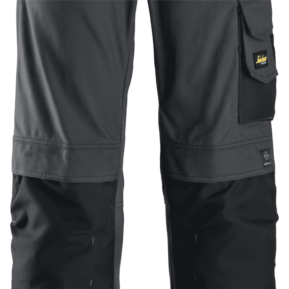 Craftsmen Trousers Canvas+ Steel Grey Black Waist 30" Inside leg 30"