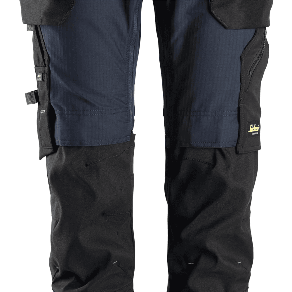 FlexiWork Work Trousers+ Detachable Holster Pockets Navy Black 200