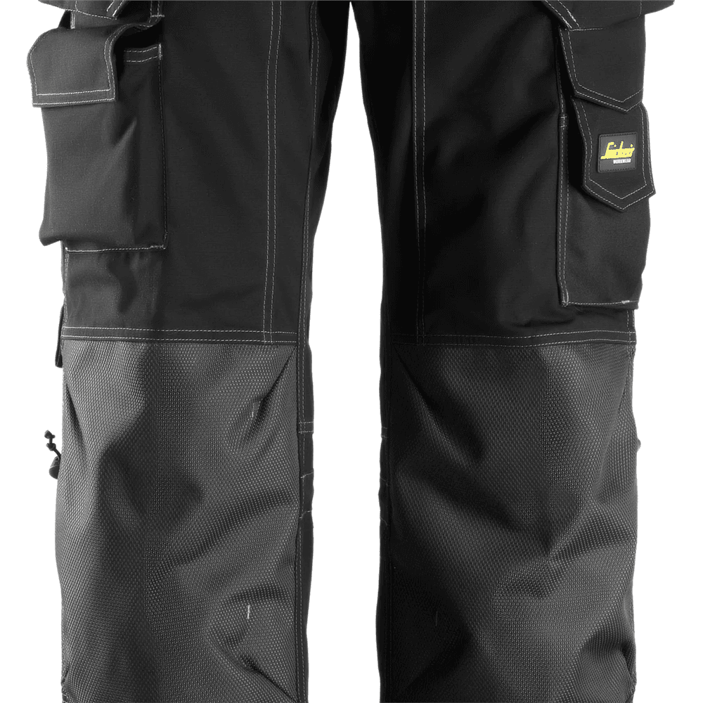 Floorlayer Holster Pockets Trousers Rip Stop Black Black Waist 39" Inside leg 32"