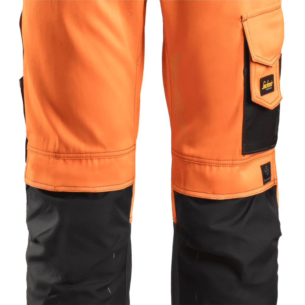 High Vis Trousers Class 2 High Vis Orange Muted Waist 41" Inside leg 35"