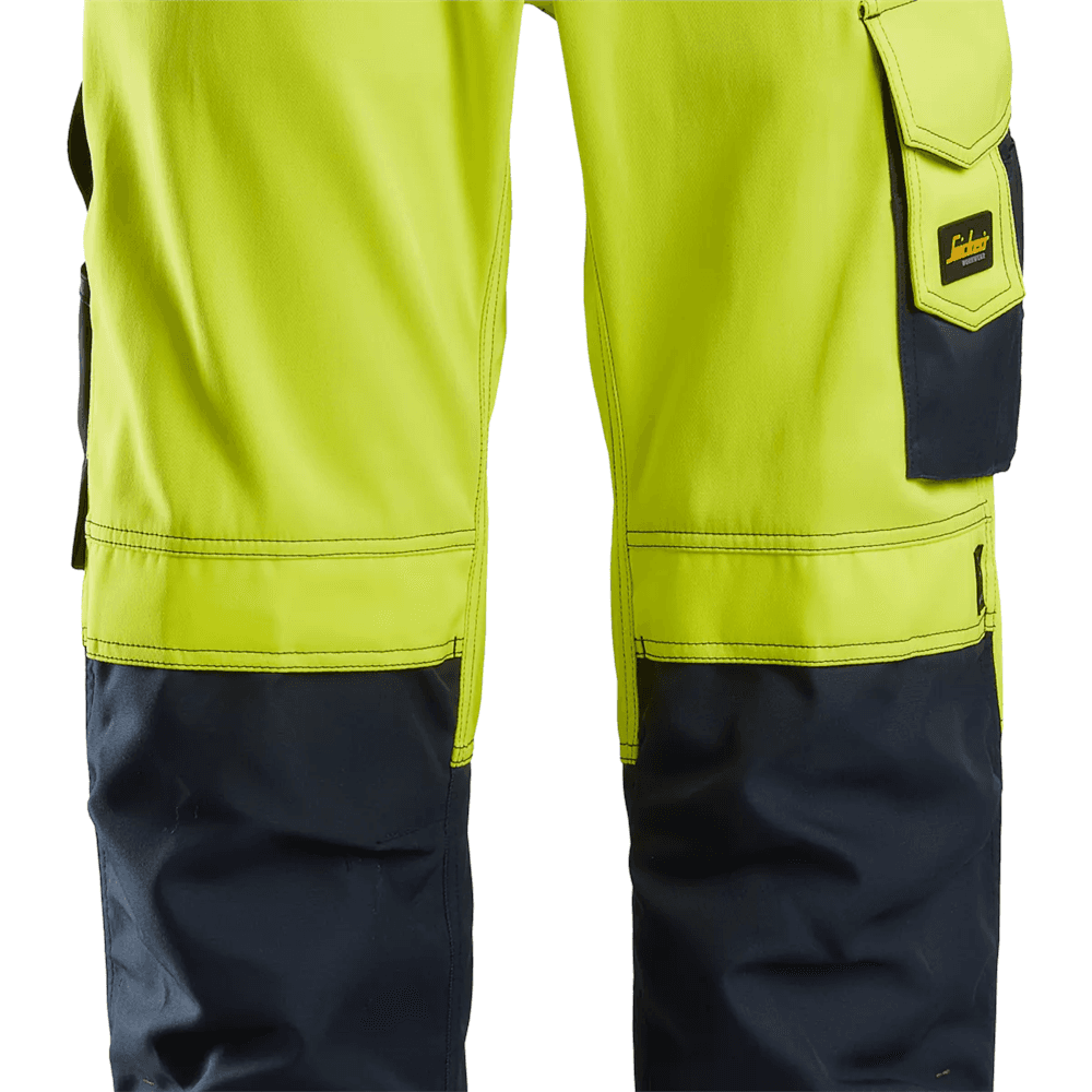 High Vis Trousers Class 2 High Vis Yellow Navy 248