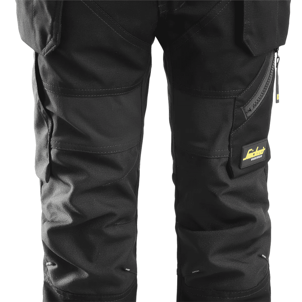 FlexiWork Trousers Black Black 164