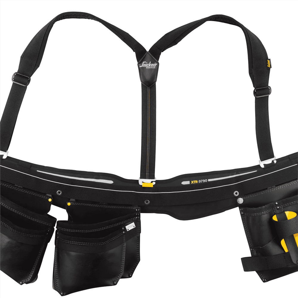 XTR Carpenters Toolbelt Black Black S