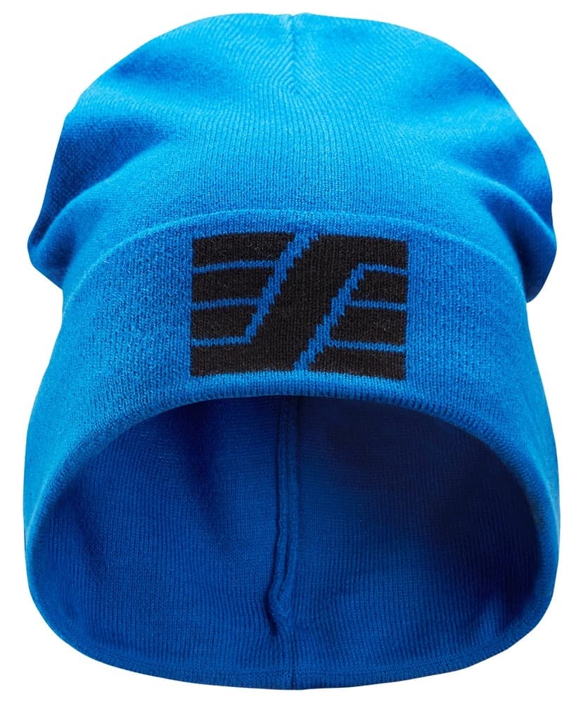 S Beanie True Blue Black