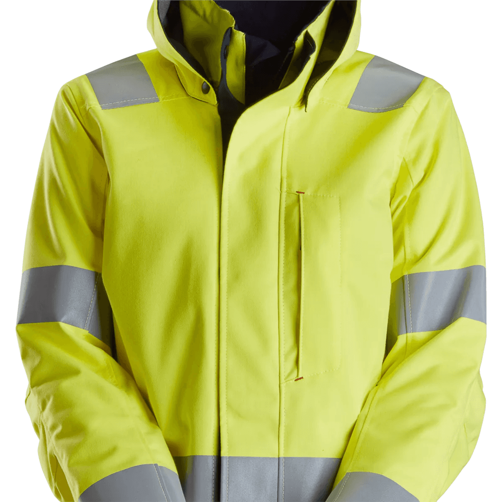 ProtecWork Insulated Jacket High Vis Class 3 High Vis Yellow Navy