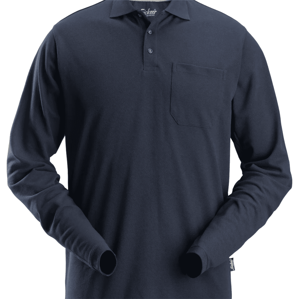 Long Sleeve Pique Shirt S