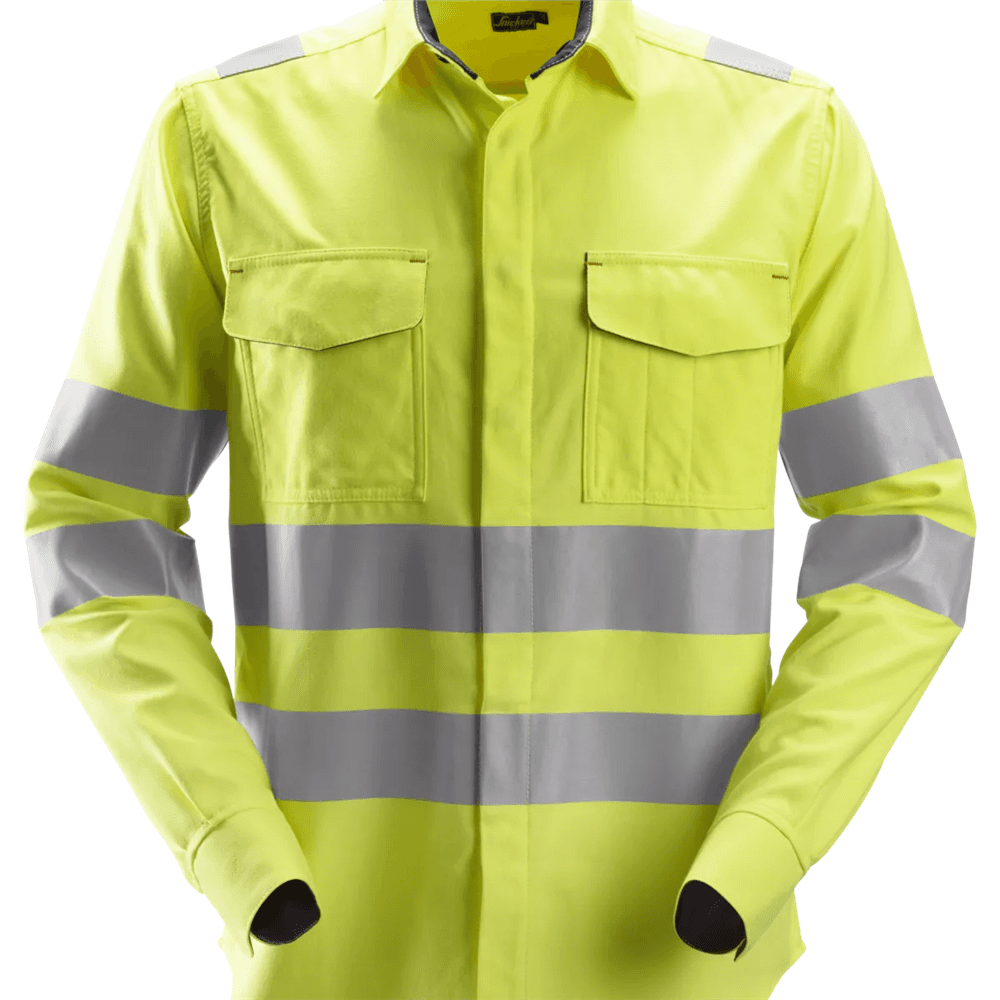 ProtecWork Long Sleeve Shirt High Vis Class 3 High Vis XXXXL