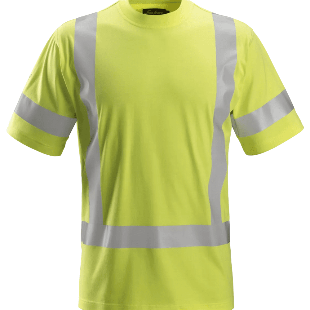 ProtecWork Short Sleeve T Shirt High Vis Class 3 High Vis S