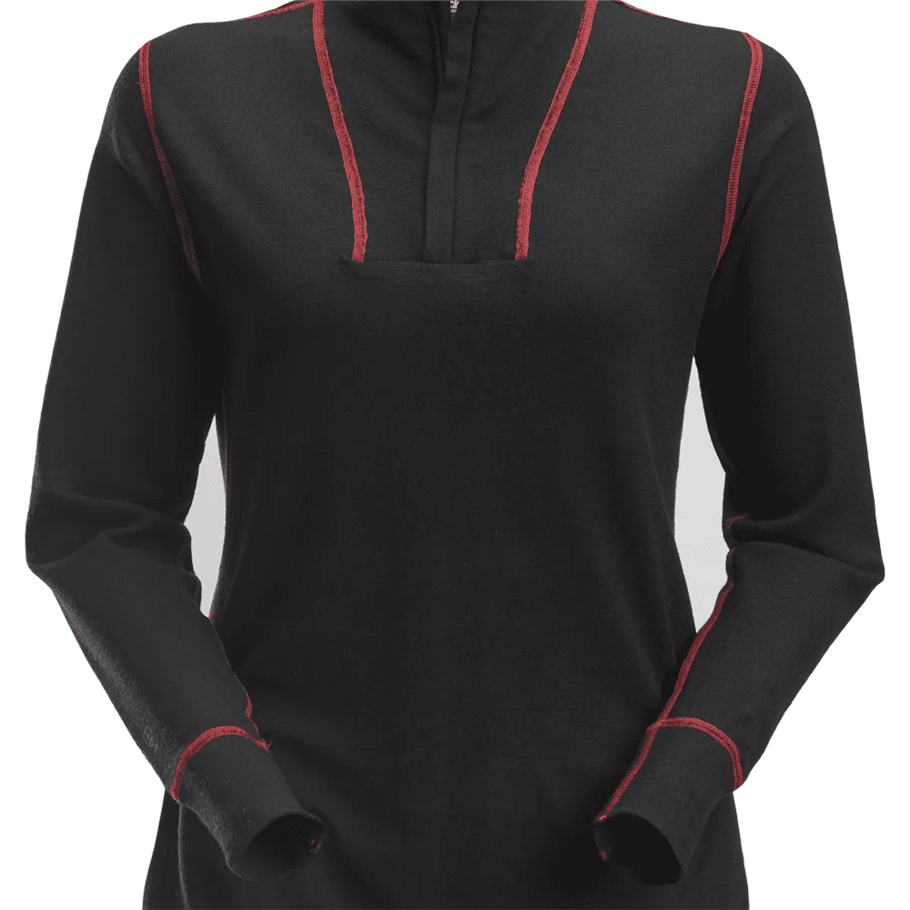 ProtecWork Half Zip Wool Long Sleeve Shirt S