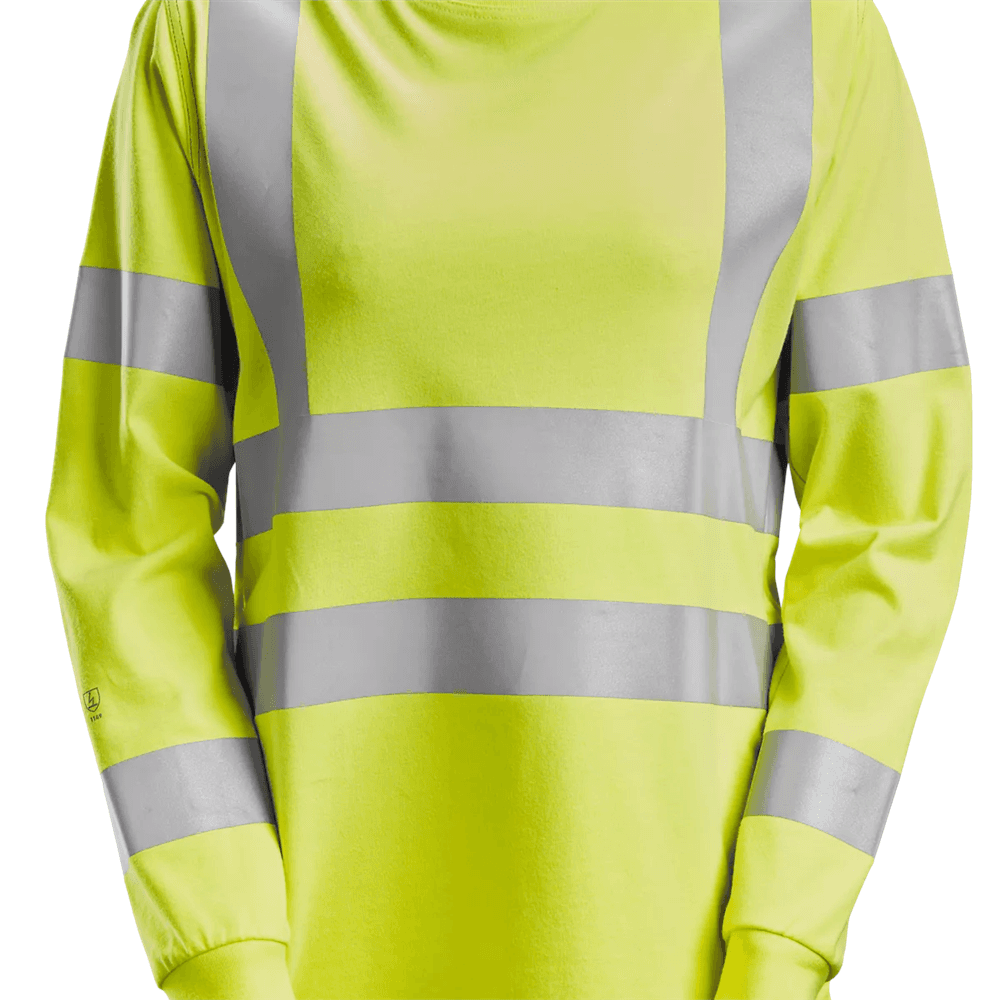 ProtecWork Long Sleeve T shirt High Vis Class 3 2 High Vis
