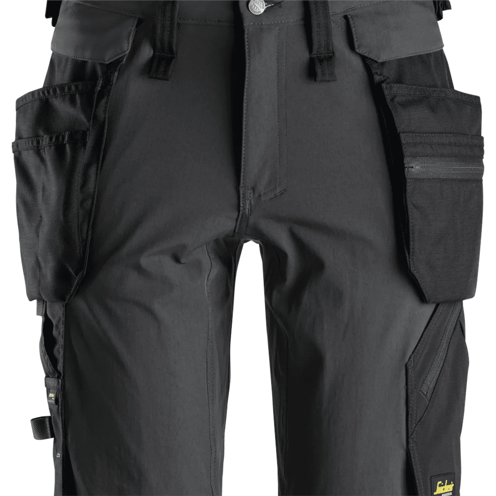 Shorts+ Detachable Holster Pockets Steel Grey Black 44