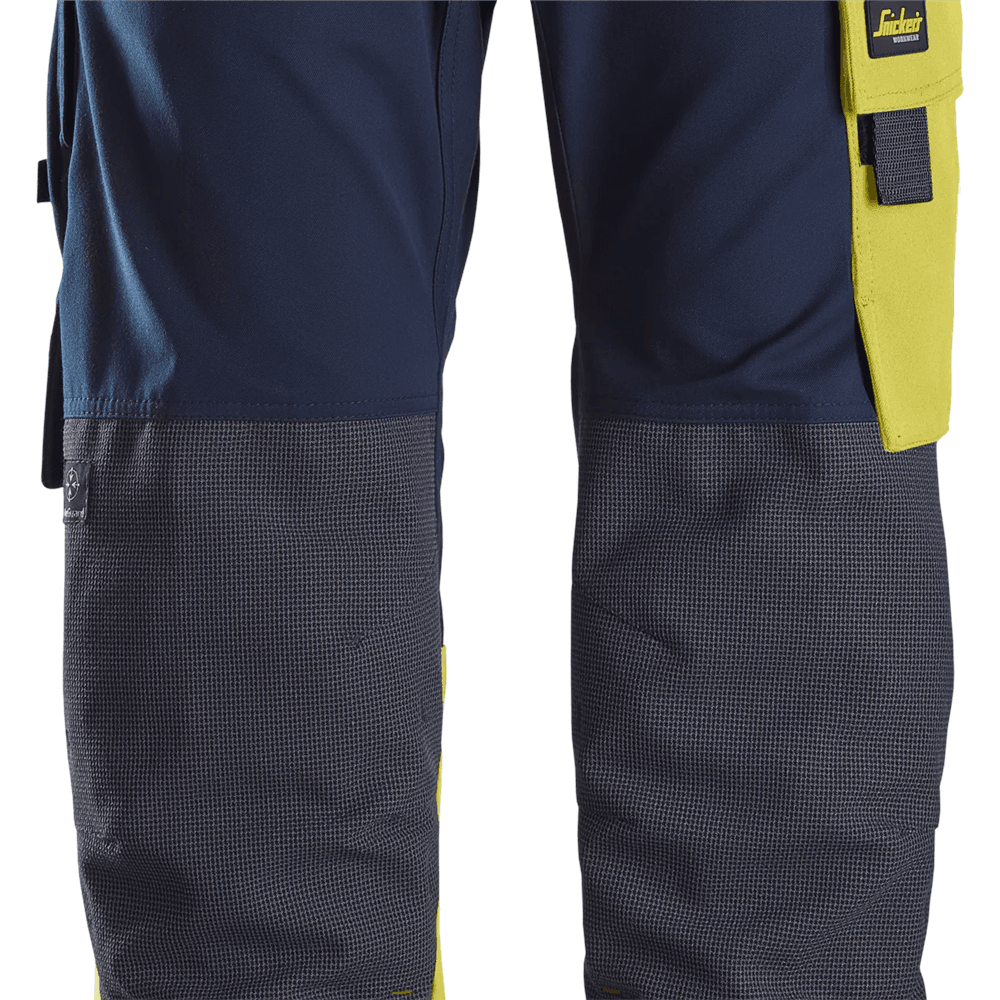 ProtecWork Work Trousers High Vis Class 1 Navy High Vis 254