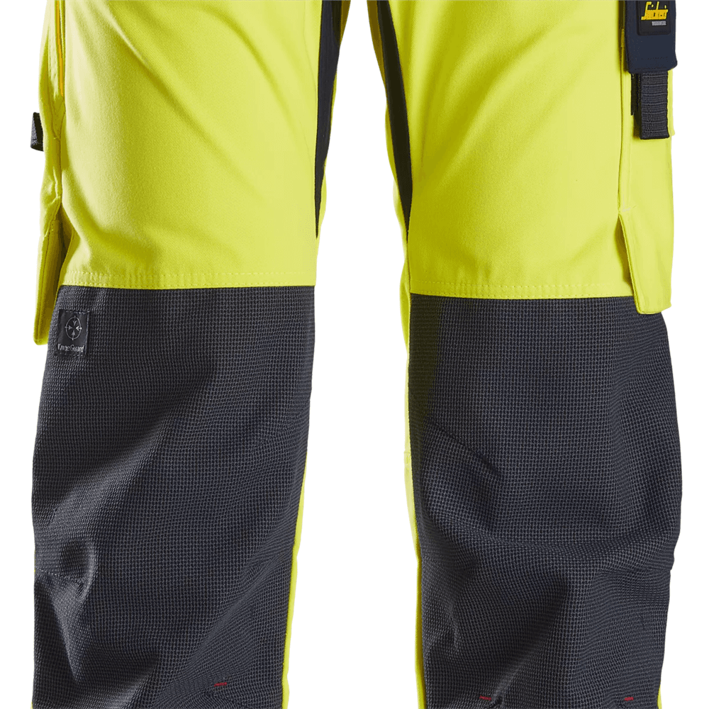 ProtecWork Work Trousers High Vis Class 2 High Vis Yellow Navy 104