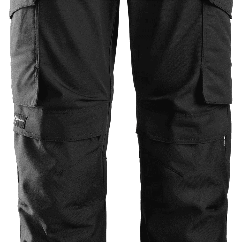 Service Trousers+ Knee Pockets Black Black 56
