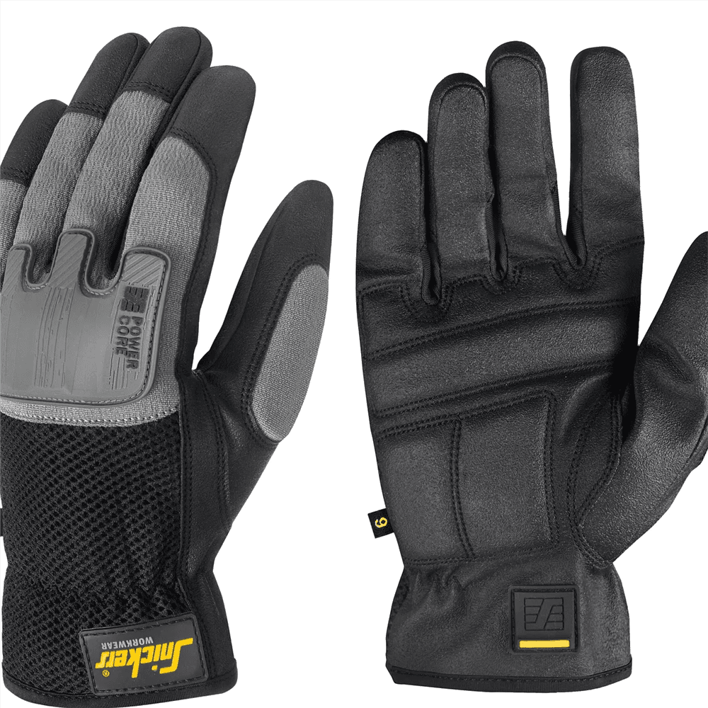 Power Core Gloves Black Rock 11