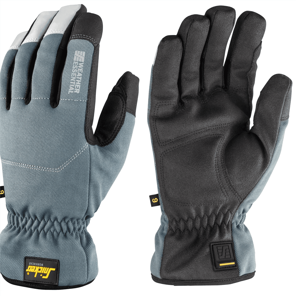 Weather Essential Gloves Black Rock 10