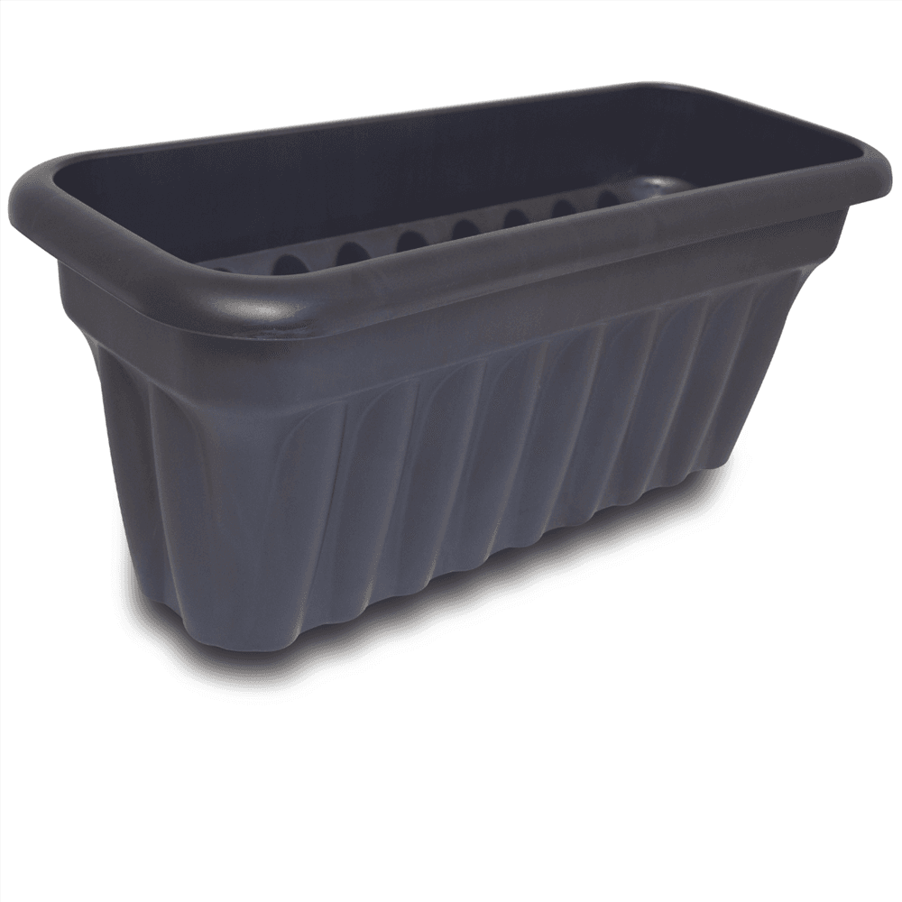 & Plastic 80cm Trough Planter