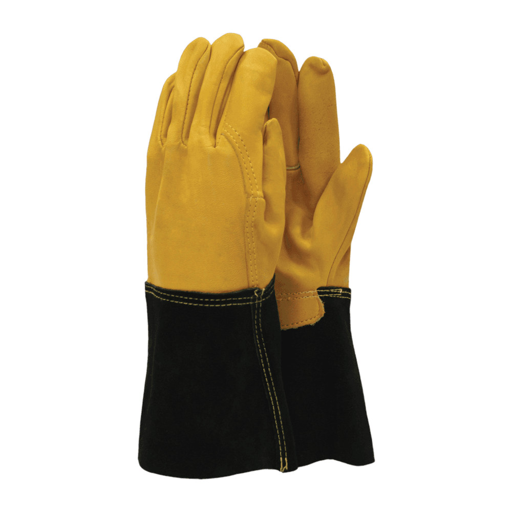 & Premium Leather Gauntlet Large