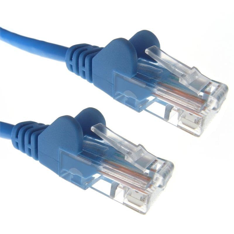 RJ45 Cat6 High Quality 24AWG Stranded Snagless UTP Ethernet Network LAN Patch Cable 2 Meter