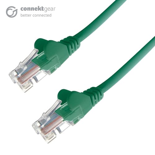 0.5m RJ45 CAT6 UTP Stranded Flush Moulded LS0H Network Cable 24AWG